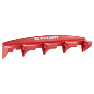 Facom Versatile wrench rack CKS.102 in red with multiple slots for organising wrenches.