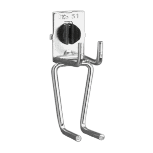 Facom tool hook for screwdrivers CKS.51A, metal hook with adjustable clamp for secure tool holding.
