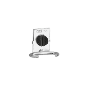 Facom tool hook for open end wrenches CKS.58A, metal construction, mounted on a white background.
