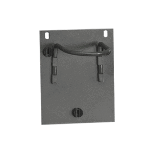Facom pneumatic tool rack CKS.79A for workshop organisation, featuring a sturdy metal plate with a handle and mounting holes.