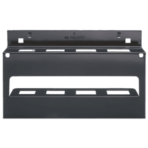 Facom Chisel rack CKS.80B for organised tool storage, black metal construction with multiple slots.