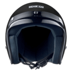 Sparco Club J-1 Open-Face Racing Helmet - Black