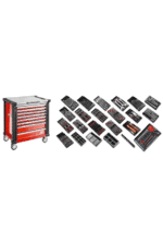 Facom 230pc General Tool Set In Jet9 Cm.230