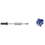 Facom Slide puller for dent removal without paint, featuring a long metal handle and blue rubber pads for automotive dent repair.