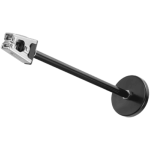 Facom magnetic holder for painting small bodywork parts, featuring a black magnetic arm and a metal clamp for secure grip.