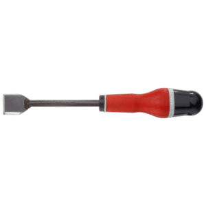 Facom D.1 scraper with red and black handle, ideal for precision scraping tasks.