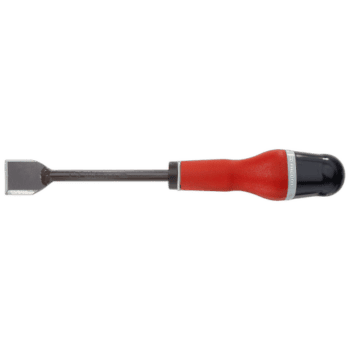 Facom D.1 scraper with red and black handle, ideal for precision scraping tasks.