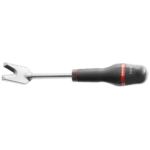 Facom D.137A fastener removal tool with ergonomic handle and forked tip for easy screw extraction.