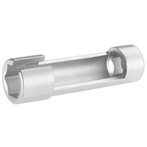 Close-up of a Facom Lambda probe wrench and socket D.146A for automotive diagnostics and repairs.