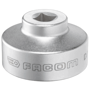 Facom composite cap wrench socket D.163-38 for automotive and mechanical use, durable and high-quality tool.