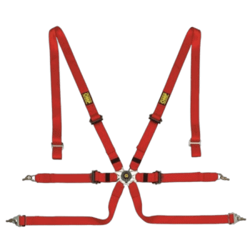 OMP Superlight Professional Safety Belt 0202 HSL - Saloon Pull Down