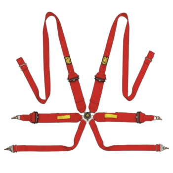 OMP DA0203HL Tecnica 3+2 Saloon - 6 Point Pull Up Safety Harness