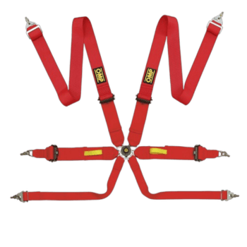OMP DA0203L Tecnica 3 Saloon - 6 Point Pull Up Safety Harness