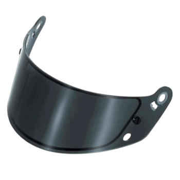 Grand Prix Racewear tinted visor for motorcycle helmets, high-quality and durable for racing safety.