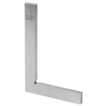 Stainless steel L-shaped square with dimensions 150 x 100 mm, suitable for industrial use, from Facom DELA.1256 series.