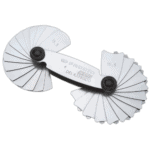 Facom DELA radius gauges with 15.5mm measurement, precision tools for accurate radius measurement.