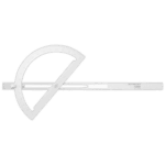Grand Prix Racewear high capacity bevel protractor for precise angle measurement in engineering and machining.