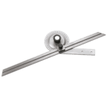 Facom simplified bevel protractor DELA.1897.02 for precise angle measurement in engineering and technical applications.