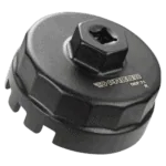 Facom oil filter cap wrench for 4-cylinder Toyota engines, DEP.T1 model, black and silver, designed for easy oil filter removal.