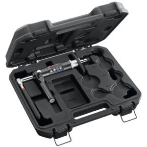 Facom brake disc caliper tool DF.17 in a protective case, designed for precise brake maintenance and repair.