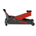 Grand Prix Racewear aluminium rolling jack DL.25AL for vehicle maintenance and repair.