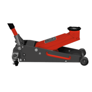 Grand Prix Racewear aluminium rolling jack DL.25AL for vehicle maintenance and repair.