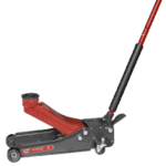 Facom 3T extra-flat compact trolley jack DL.3CLP for vehicle maintenance and repair, featuring a low-profile design and sturdy construction.