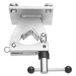 Grand Prix Racewear Facom Vice for lower grip on Mc Pherson strut DLS.500-06HP, precision automotive tool for suspension work.