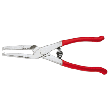 Facom valve stem seal pliers DM.10A with red handles and metal tips for automotive repair.