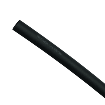 Black heatshrink tubing with 'Goodridge Raychem' branding, used for electrical insulation and protection in automotive and racing applications.