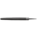 Precision half-round second-cut file for detailed metalwork and finishing tasks, ideal for professional use in automotive and engineering applications.