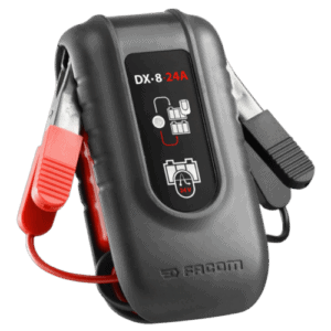 Facom 24V surge limiter DX.8-24A for electrical safety and overload protection in industrial applications.