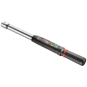Facom E.306D electronic torque wrench with digital display and ergonomic handle for precise torque control.