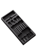 Facom circlip pliers set in a black plastic tray, ideal for precision work and easy storage.