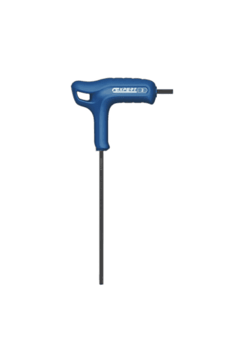 Blue Expert LD torque wrench with a long metal shaft for precise tightening, used in automotive and racing applications.