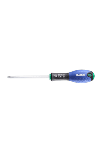 Facom screwdriver T with ergonomic handle and flat blade, ideal for precision tasks and professional use.