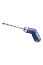 Precision digital temperature probe with a blue handle and stainless steel sensor for accurate temperature measurement.
