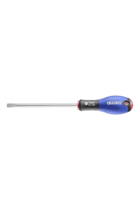 Facom screwdriver with flared handle and Phillips head, ideal for precision work and automotive repairs.