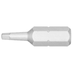Standard screwdriver bit for Robertson square head screws, part of Facom ECAR.1 series, designed for precision and durability.