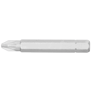 Standard Pozidriv screwdriver bit for precision screwdriving, ideal for professional and DIY use.