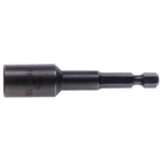 Facom EF.6D socket for hex screws, black metal, high-quality tool for professional use.