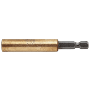 Facom magnetic snap ring bit holder in berilium EF.6P3 with a gold-coloured body and a black magnetic tip for secure fastener holding.