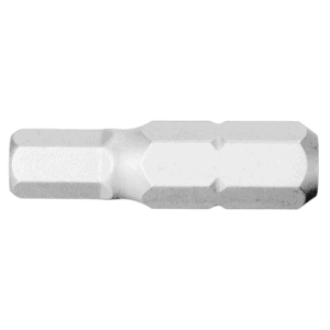 Close-up of a screw bit from the Facom EH.1 series for inch countersunk hex head screws, showing detailed precision machining.