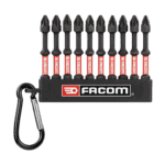 Facom Keyring Pz1x2, Pz2x6, Pz3x2 63mm Max Impact End.Jp101