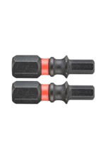 Pair of black and red H4 wheel nut sockets for racing cars, designed for secure wheel fitting and removal.
