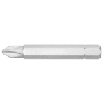 Close-up of a Phillips screwdriver bit for precision screwdriving tasks.