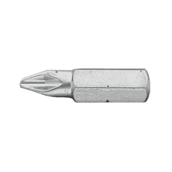 Close-up of a Phillips screwdriver bit for precision screwdriving, suitable for various repair and assembly tasks.
