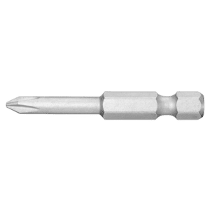 Close-up of a Phillips screwdriver bit from the Grand Prix Racewear collection, designed for precision and durability.