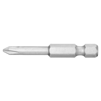 Close-up of a Phillips screwdriver bit from the Grand Prix Racewear collection, designed for precision and durability.