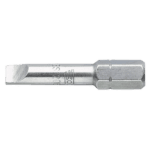 Facom ES.2 standard bits for slotted head screws, high-quality screwdriver bit for precision work.